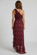 Burgundy Floral — back