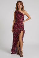 Burgundy Floral — front