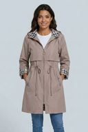 Parka Mi-Longue Capuche Ambre