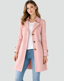 Femme Trench Court Classique