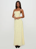 Robe Maxi Jonquille