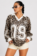 Pull Oversize Léopard