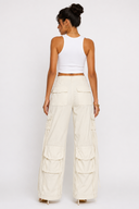 Pantalon Cargo Celeste