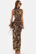 Robe Maxi Léopard