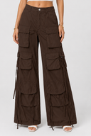 Pantalon Cargo Celeste