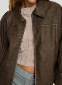 Veste Bomber Oversize Jade