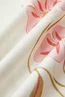 Robe Mini en Lin Mélangé Confort Ajustement Regular Sans Manches