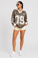 Pull Oversize Léopard