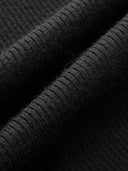 Top Élégant en Maille Damas pour Dîner et Événements