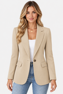 Blazer Tailleur Col Châle