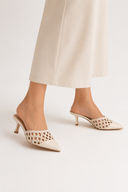 Mules Talon Toscane