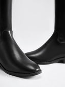 Bottes Hautes Pour Femmes en Cuir élégantes et confortables