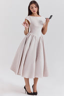 Robe Midi Blancia