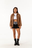 Veste Cuir Nenna