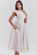Robe Midi Blancia