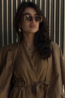 Lunettes de Soleil Carrées avec Branches Épaisses UV400