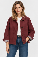 Veste Trench Femme Courte