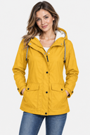 Parka Imperméable Capuche Femme