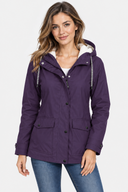 Parka Imperméable Capuche Femme