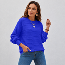 Pull Maille Texturée Femme