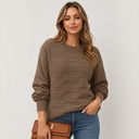 Pull Maille Texturée Femme