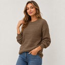 Pull Maille Texturée Femme