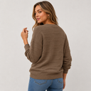 Pull Maille Texturée Femme