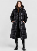 Doudoune Longue Solveig – Noir – Cléo Noire