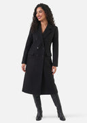 Manteau Long Célestine – Cléo Noire