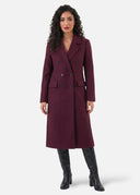 Manteau Long Célestine – Cléo Noire