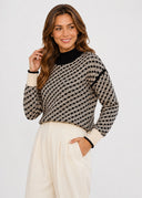 Pull Col Montant Philippine – Cléo Noire
