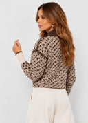 Pull Col Montant Philippine – Cléo Noire