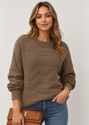Pull Hermine – Marron – Cléo Noire