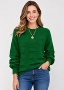 Pull Hermine – Vert – Cléo Noire