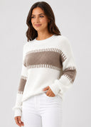 Pull Rayé Maylis – Cléo Noire