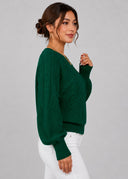 Pull Torsadé Ombeline – Cléo Noire