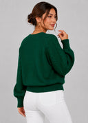 Pull Torsadé Ombeline – Cléo Noire