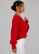 Pull Torsadé Ombeline – Cléo Noire