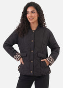 Veste Matelassée Ludivine – Noir – Cléo Noire