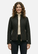 Veste Matelassée Victorine – Marine – Cléo Noire