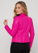 Veste Simili Cuir Madeleine – Cléo Noire
