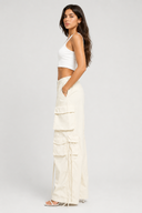Pantalon Cargo Celeste