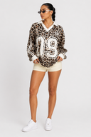 Pull Oversize Léopard