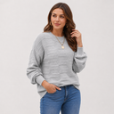 Pull Maille Texturée Femme