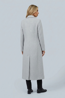 Manteau long en laine Colette Gris