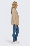 Blazer cintré un bouton Juliette Beige