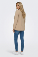 Blazer cintré un bouton Juliette Beige