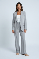 Tailleur pantalon large deux pièces Ines Gris