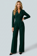 Combinaison blazer cintrée Séraphine Vert