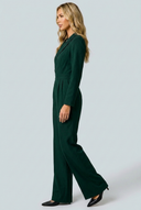 Combinaison blazer cintrée Séraphine Vert
